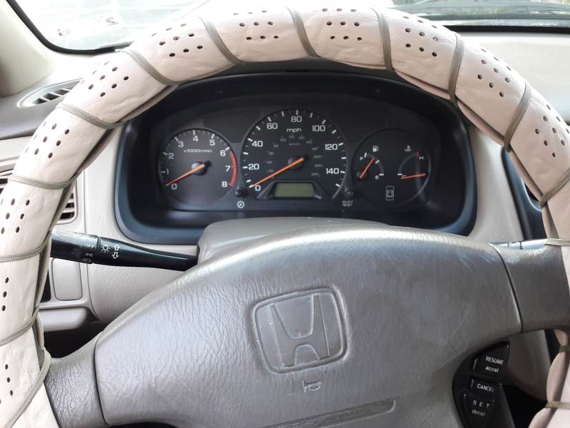 Illustration for article titled I put the steering wheel cover on